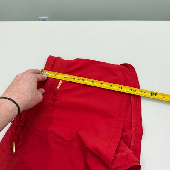 Cleo Harper Dash Red Quick Dry Stretch Lined Running Shorts Womens size Small - Picture 10 of 10